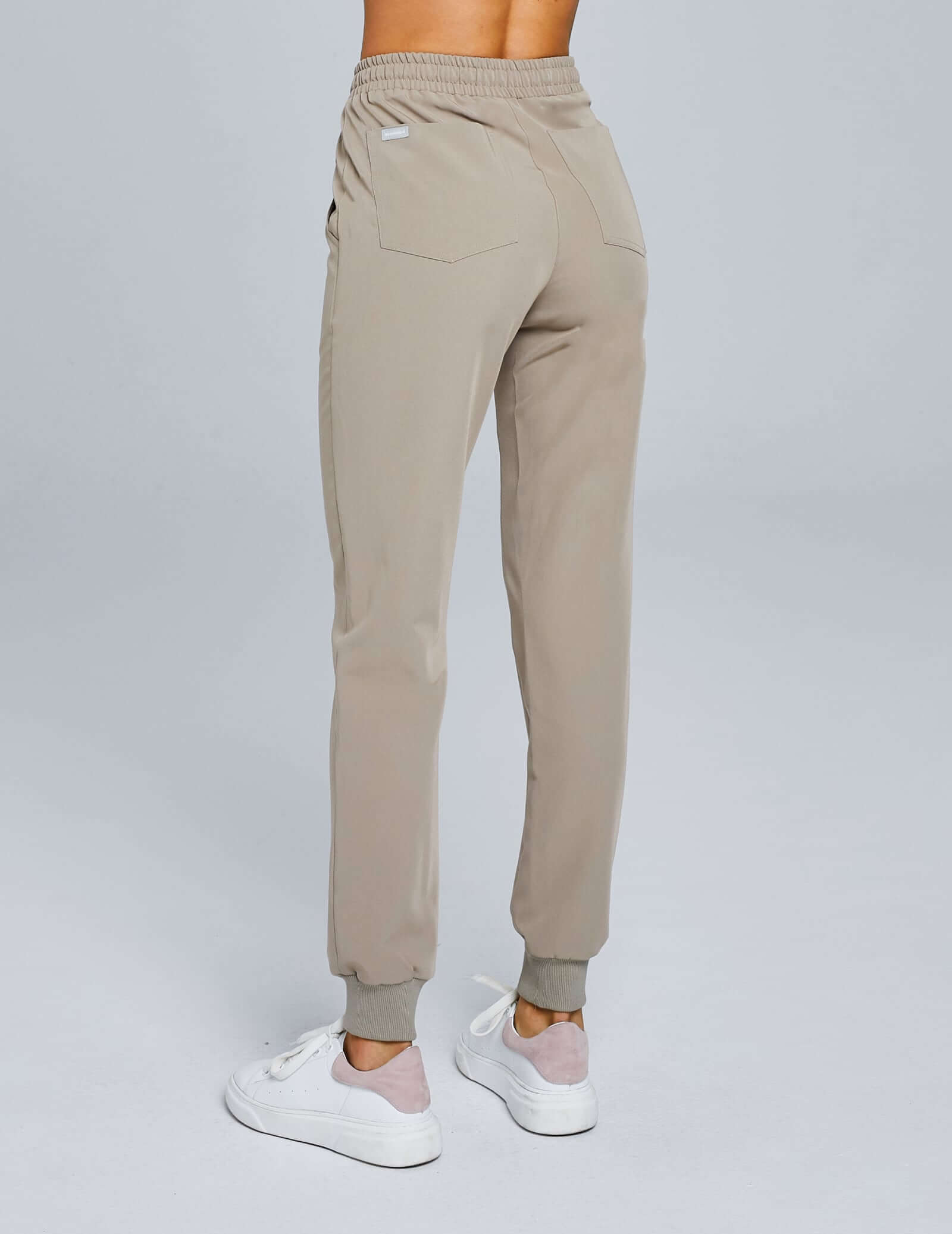 Dámske nohavice Jogger - BEIGE