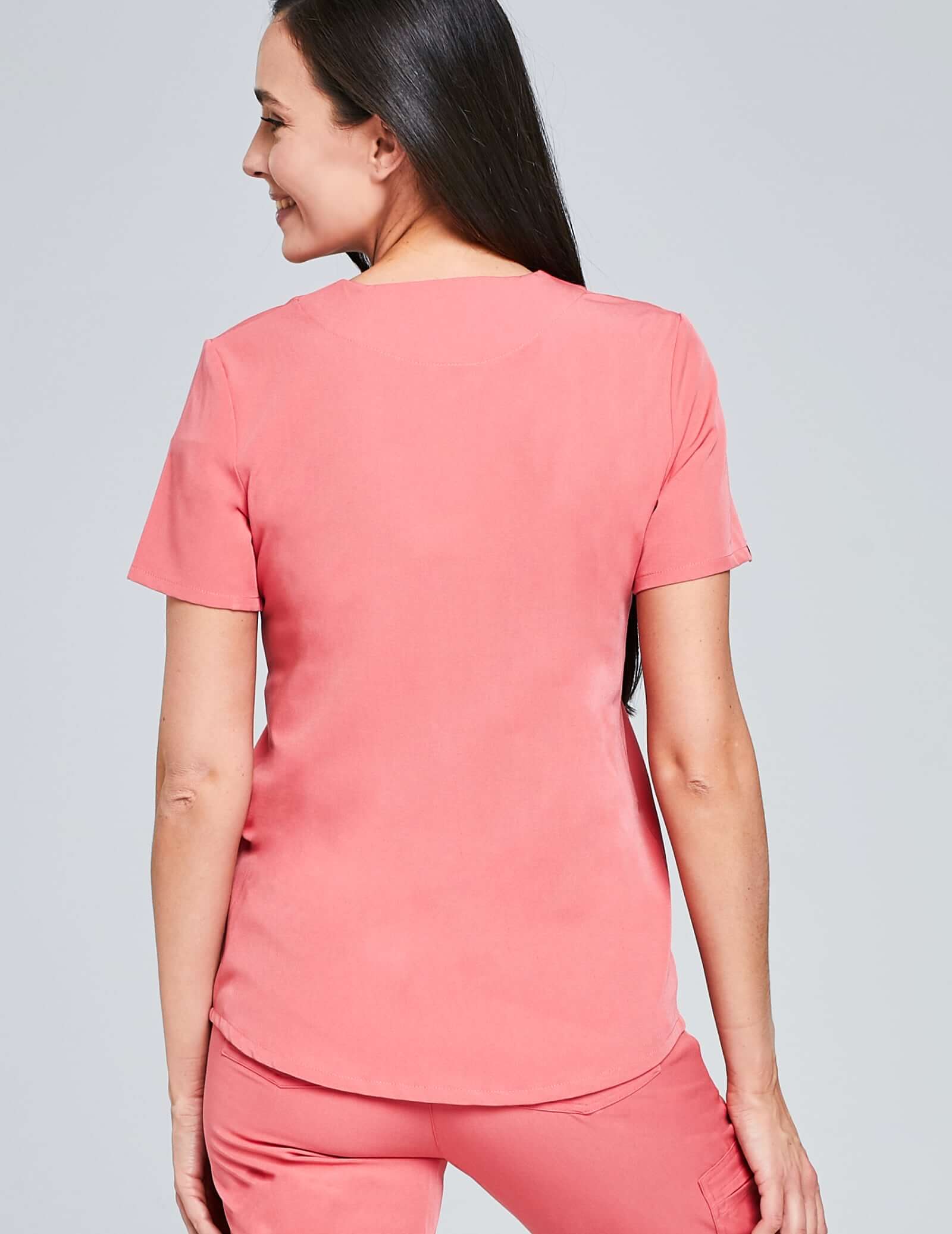 Bluza Medyczna Grace - CANDY CORAL