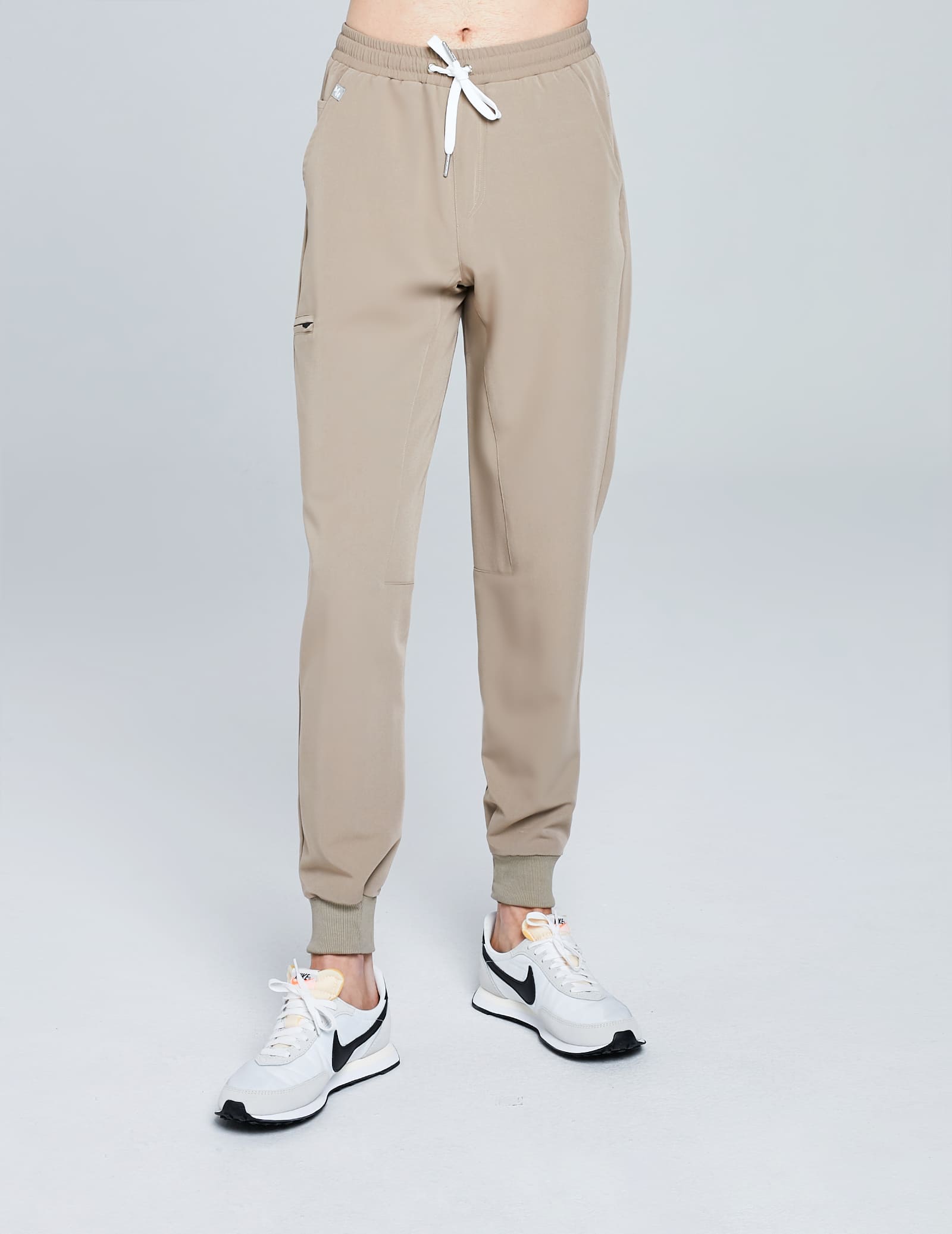 Pánske nohavice Joggers - BEIGE