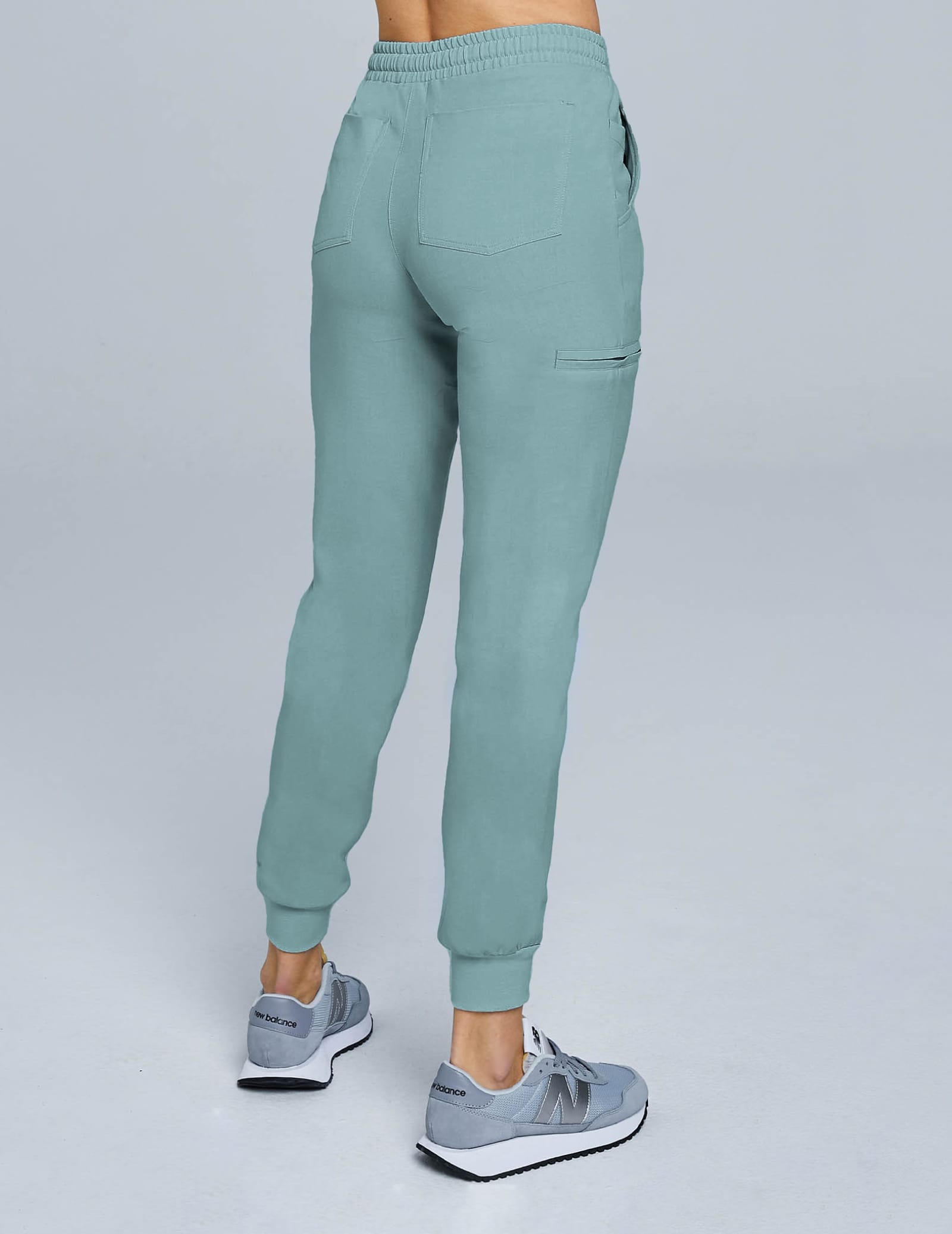 Dámské kalhoty Jogger - DUSTY GREEN