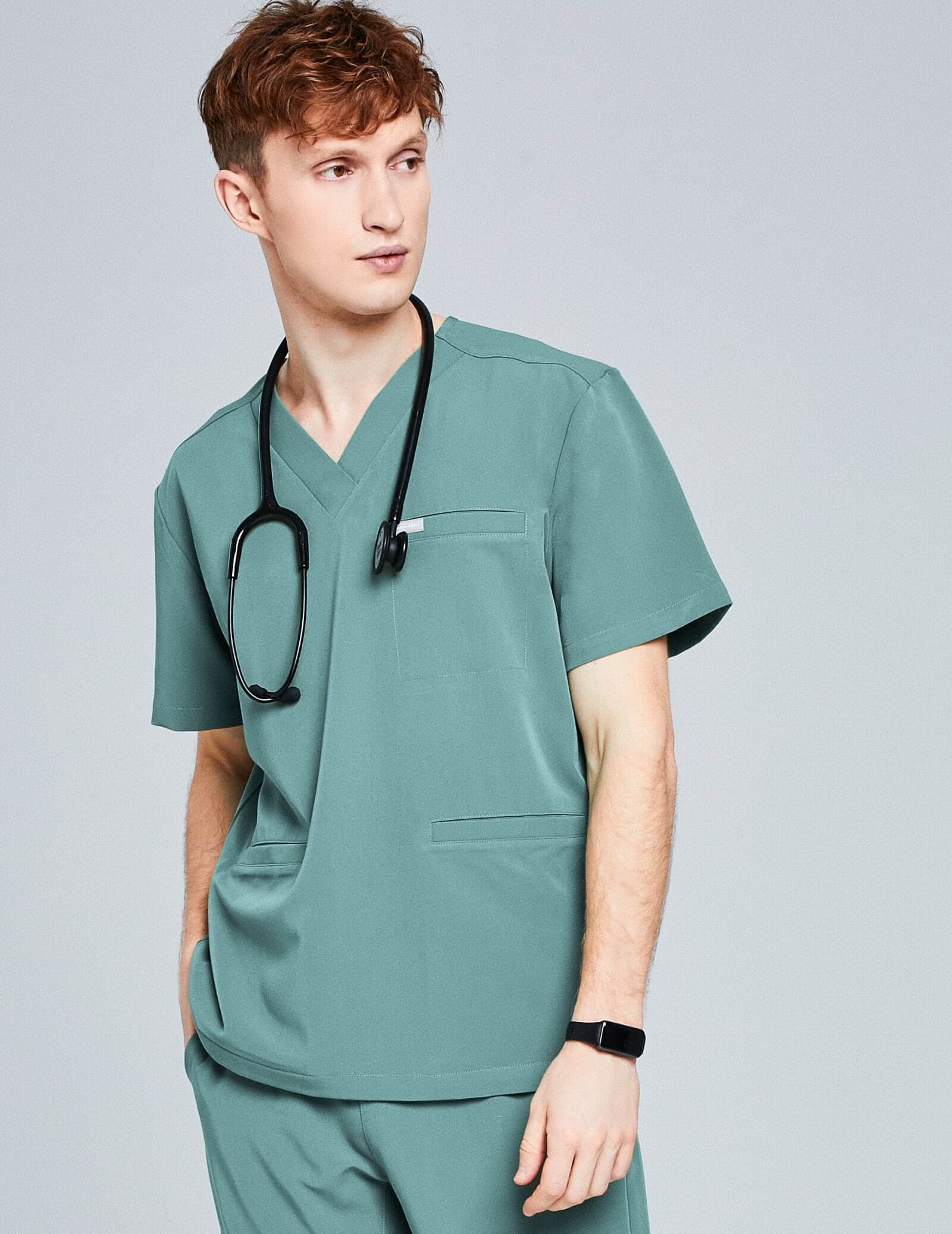 Birbal Medical mikina - DUSTY GREEN