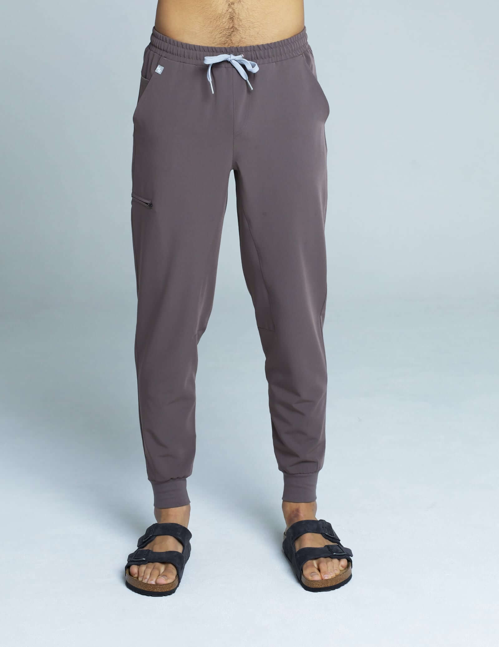 Pánske nohavice Joggers - CHOCOLATE BROWN