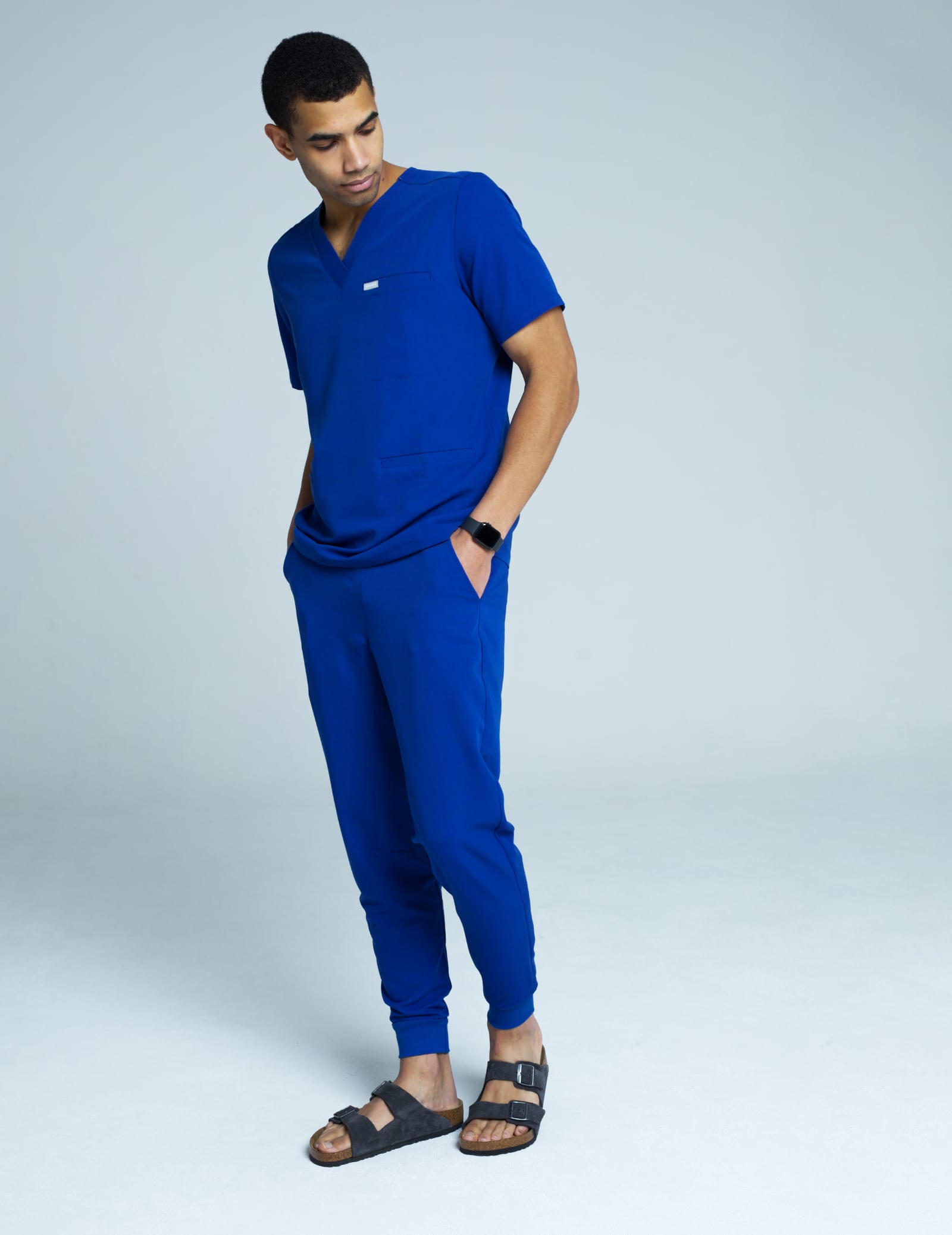 Pánské kalhoty Jogger - COBALT BLUE