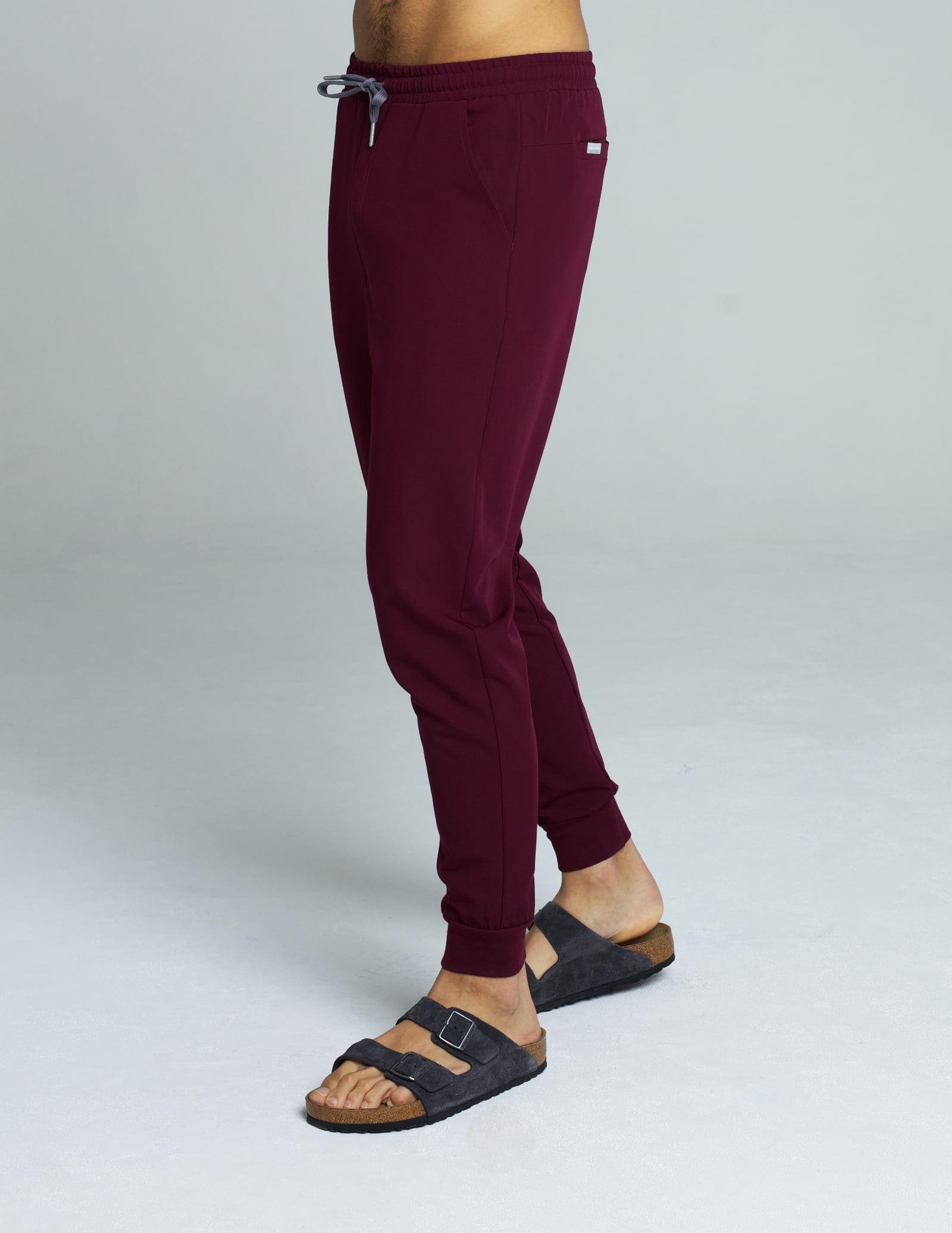 Pánske nohavice Joggers - BURGUNDY