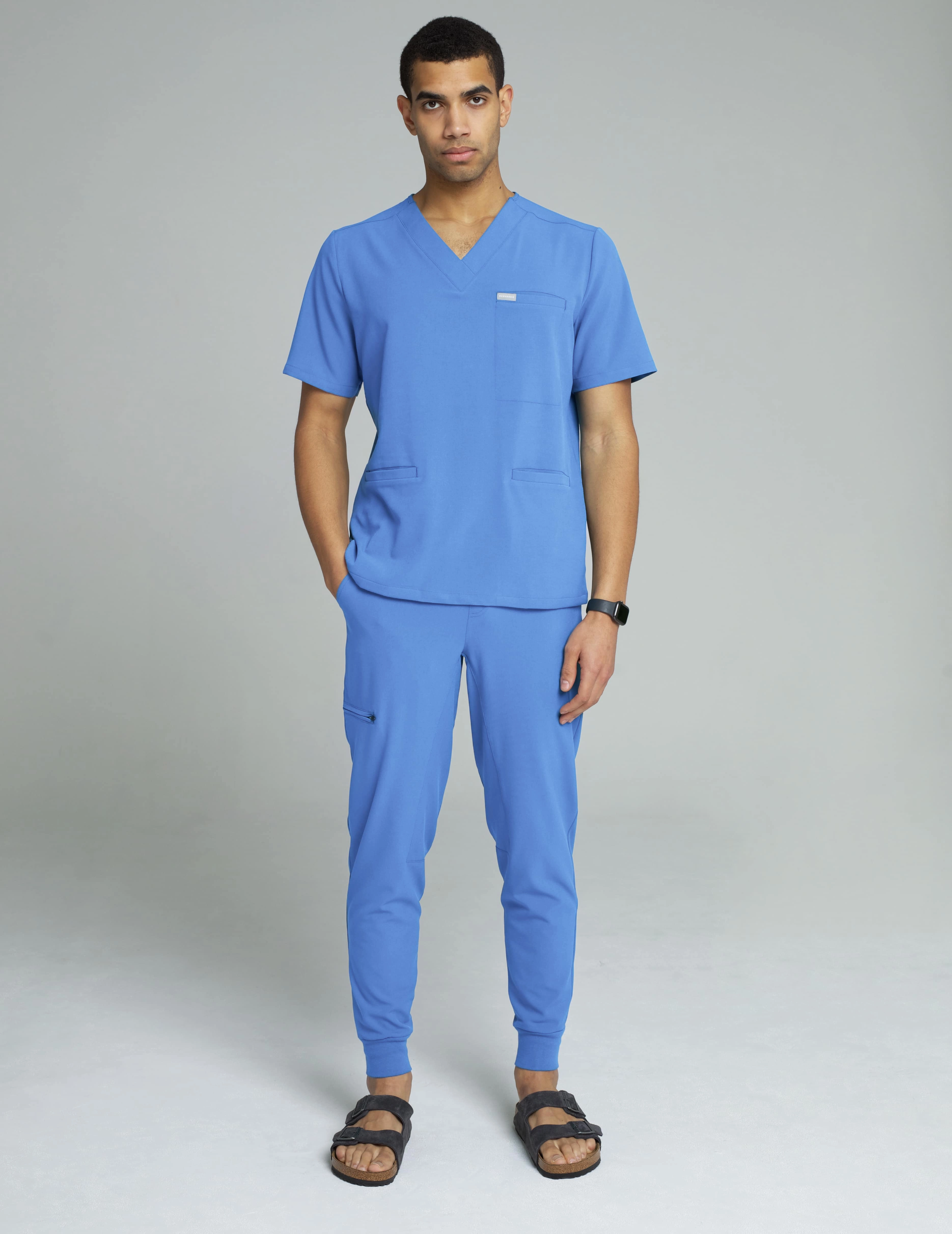 Pánske nohavice Joggers - MARINA BLUE