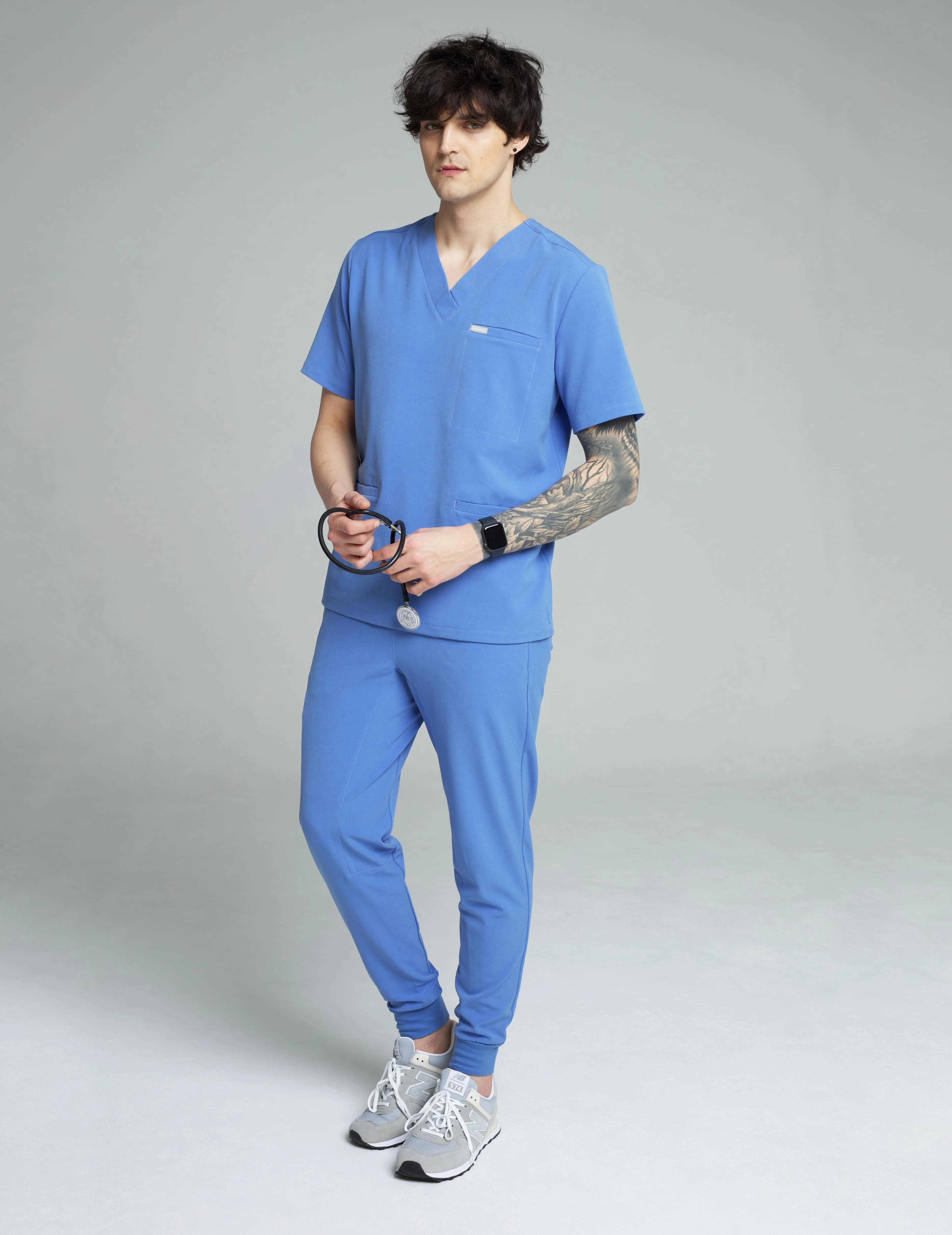 Pánske nohavice Joggers - MARINA BLUE