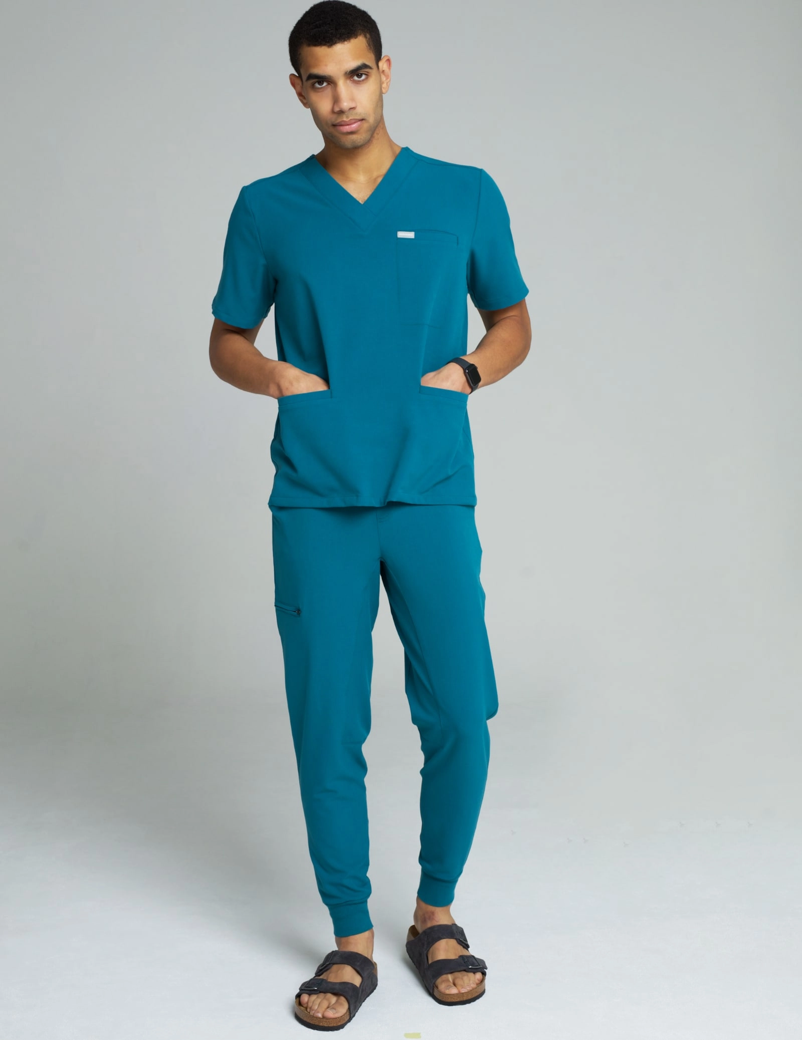 Pánske nohavice Joggers - OCEAN BLUE