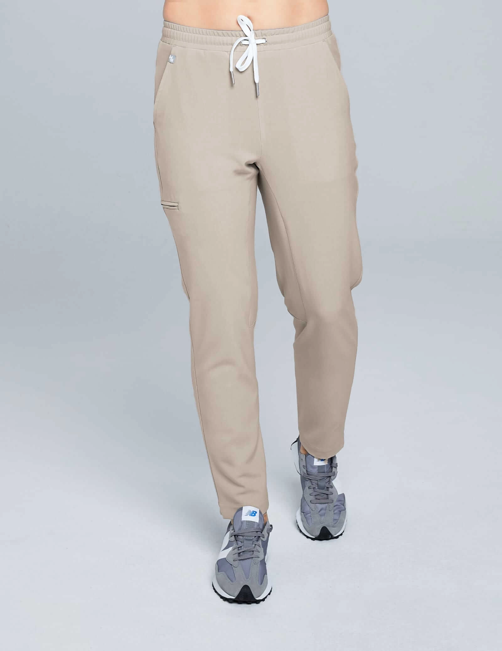 OUTLET Kalhoty Jogger - BEIGE