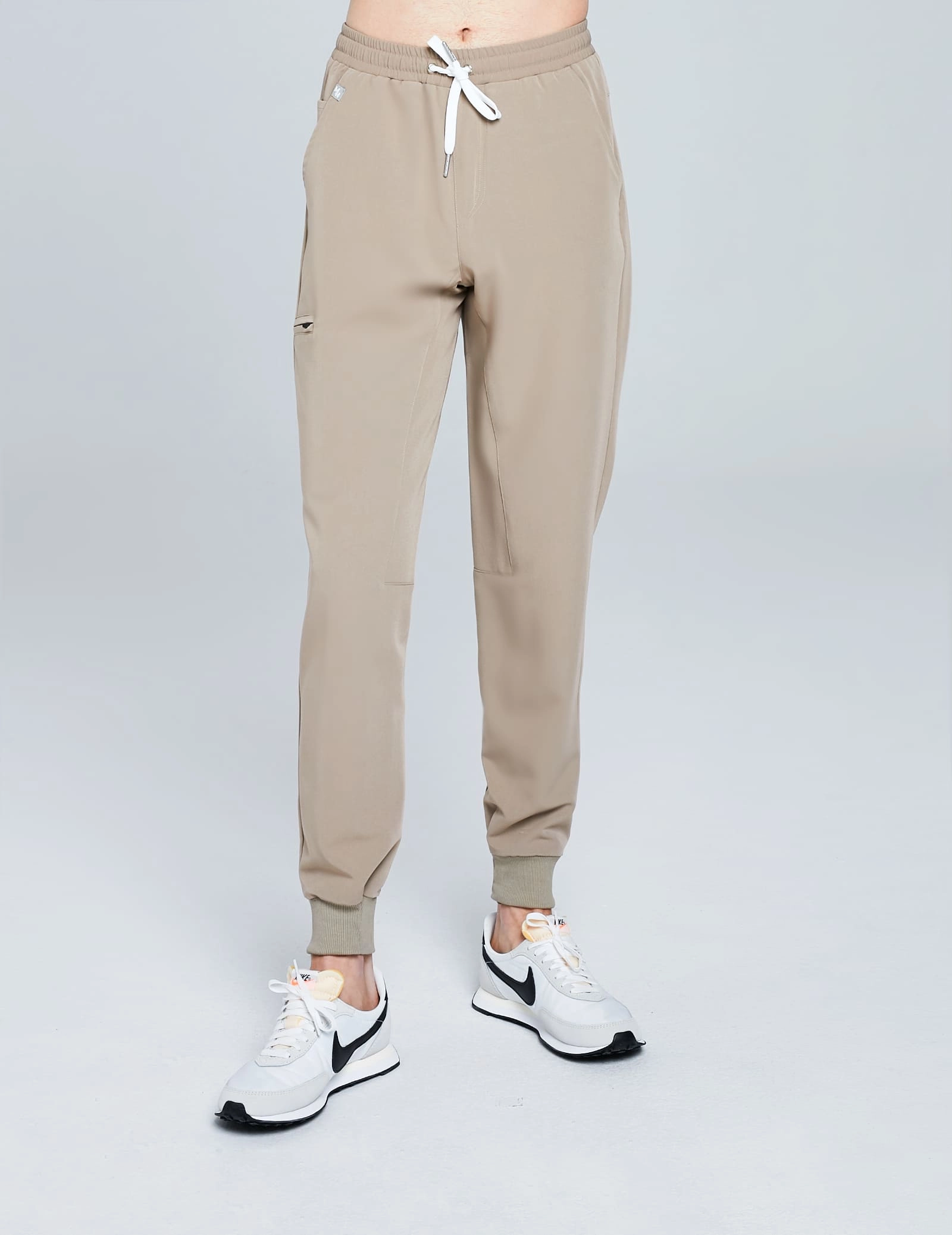 OUTLET Pánske nohavice Joggers - BEIGE