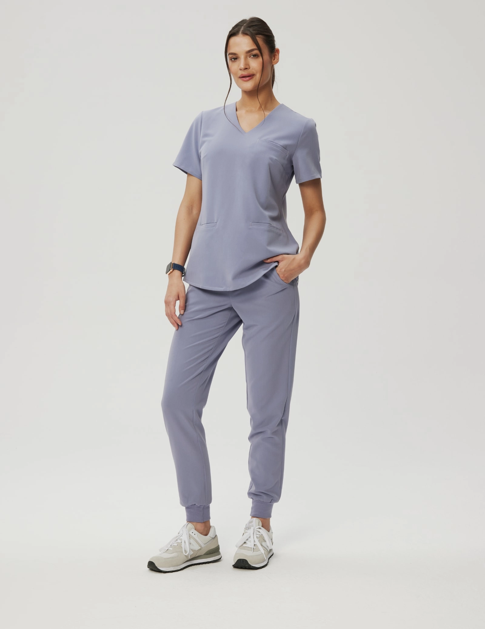 Dámske nohavice Joggers - MILKY LAVENDER