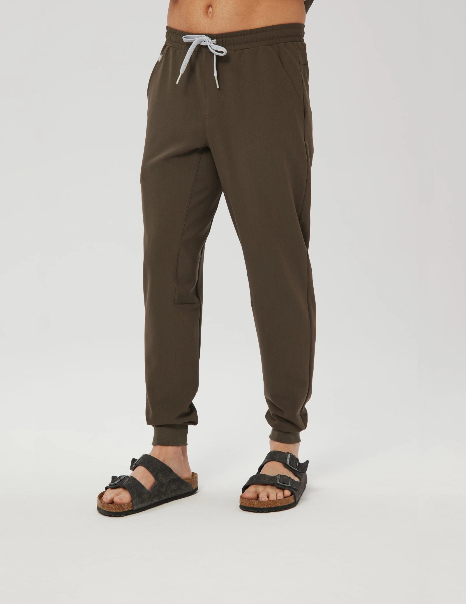 Pánske nohavice Joggers - OLIVE NIGHT