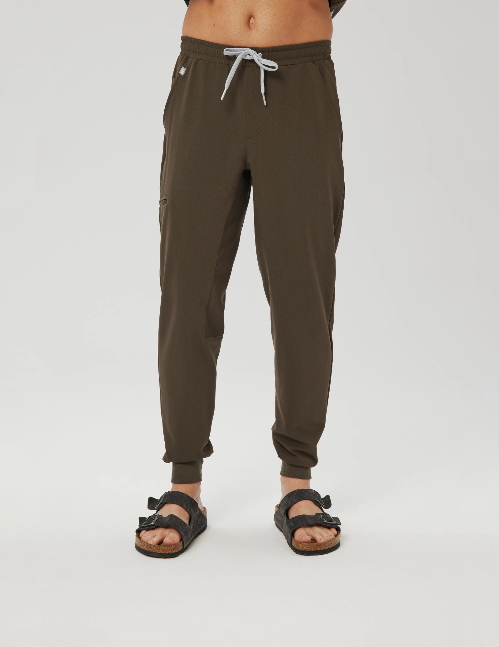 Pánske nohavice Joggers - OLIVE NIGHT