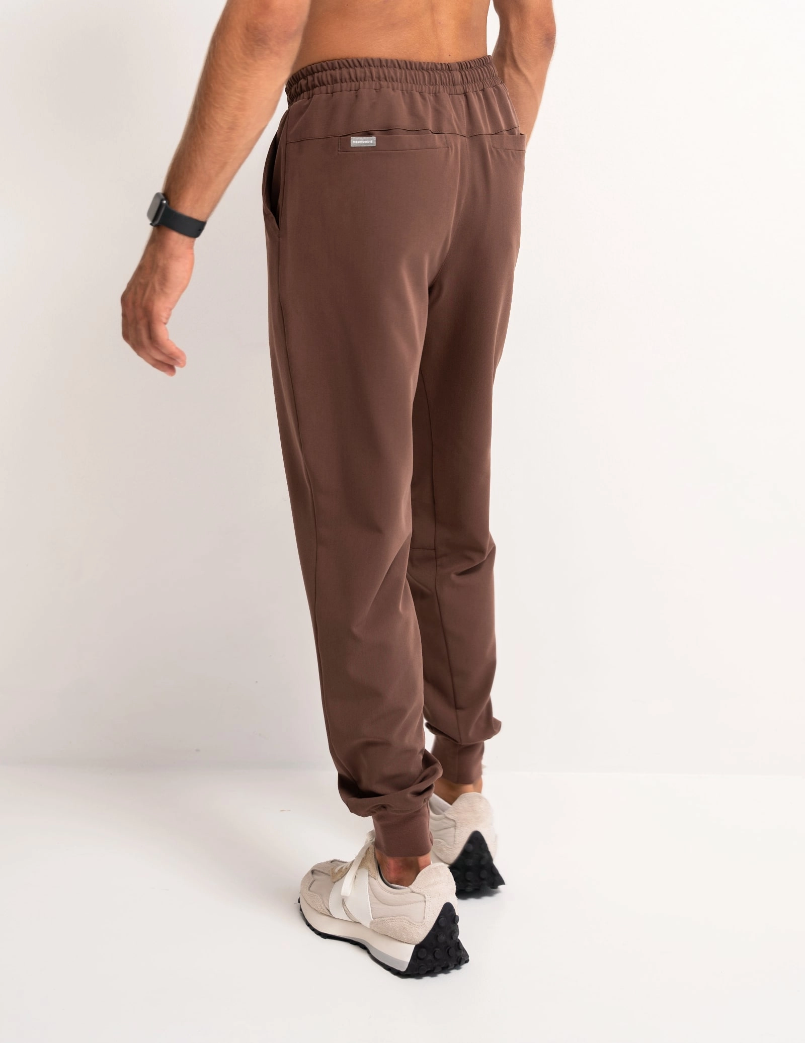 Pánské kalhoty Jogger - MILKY BROWN