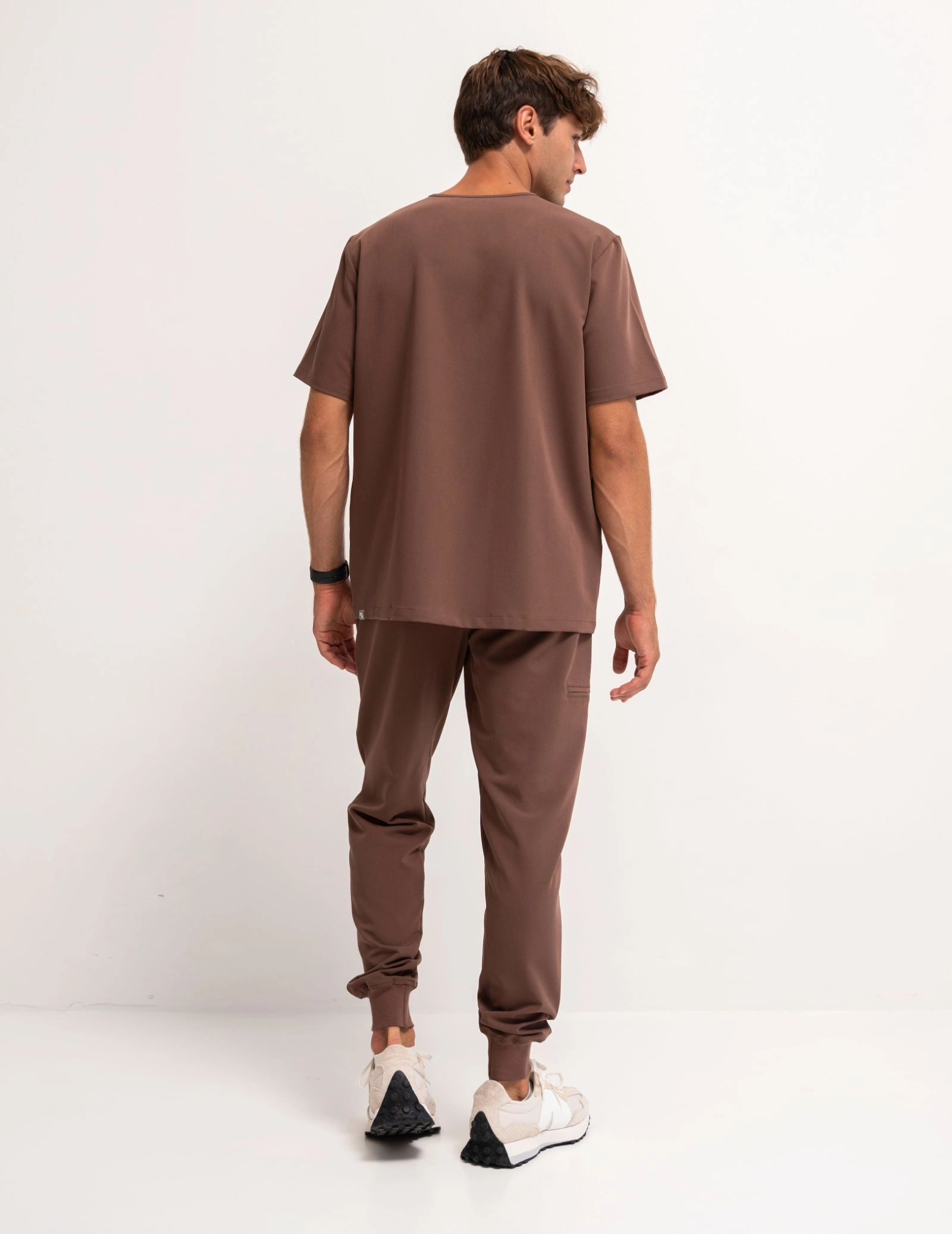 Pánské kalhoty Jogger - MILKY BROWN